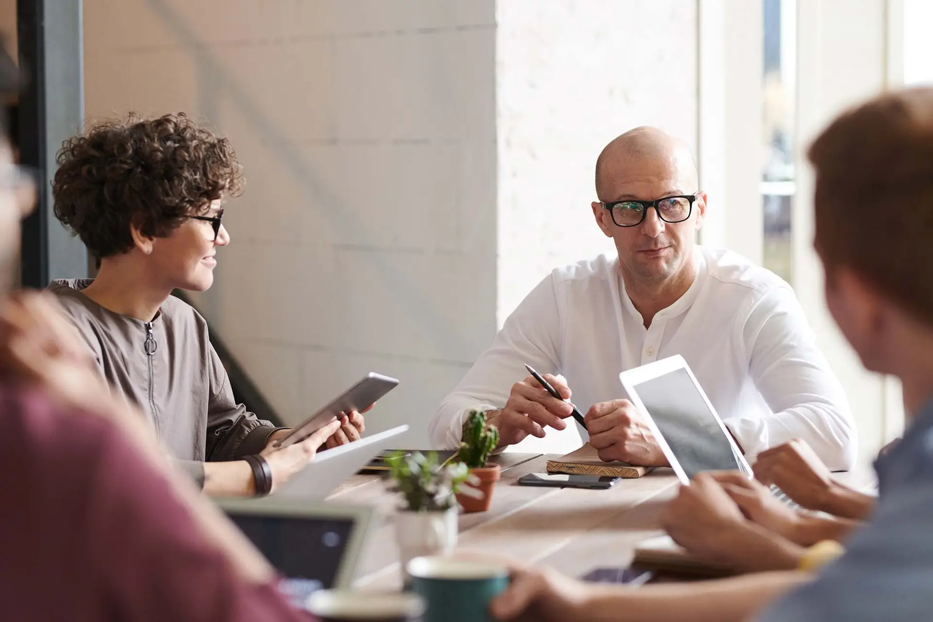 Marketing Team Team working